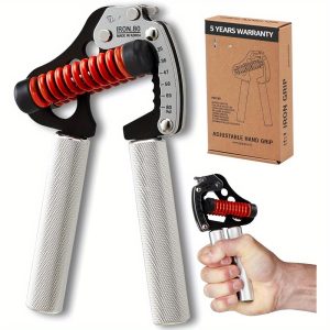 Iron Grip Hand Grip Strengthener (Adjustable Hand Grips for Strength Training) Wrist and Forearm Strength Trainer