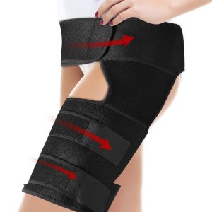 1PC Leg Protection Belt, Fitness Waist and Leg Protection Belt, Anti Muscle Strain Hip Protection Belt, Weightlifting Thigh Protection Sports Equipment