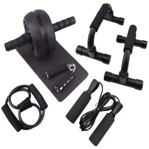 Single Wheel Set Home Fitness Push-ups Bracket Grip Abdominal Muscle Wheel Set Of Seven