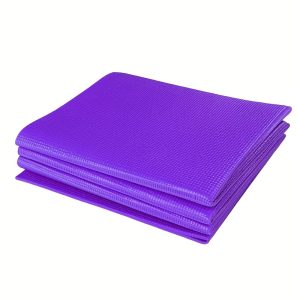 Non-Slip Portable Yoga Mat for Indoor and Outdoor Fitness - Thickened and Foldable for Easy Storage and Travel